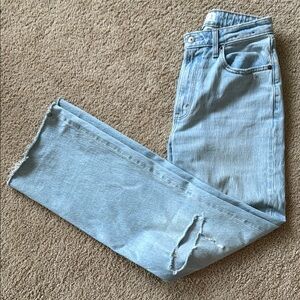 Abercrombie & Fitch - Curve Love - The 90s Relaxed jean high rise